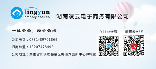 长沙市发改委副县级干部彭建良一行考察湖南凌云电子商务公司